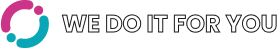 dozanü innovations logo with the tagline "WE DO IT FOR YOU" in black outlined letters.